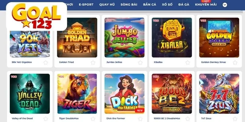 Hình ảnh đại diện bài viết Yggdrasil Slots Game Goal123, với đồ họa 3D ấn tượng