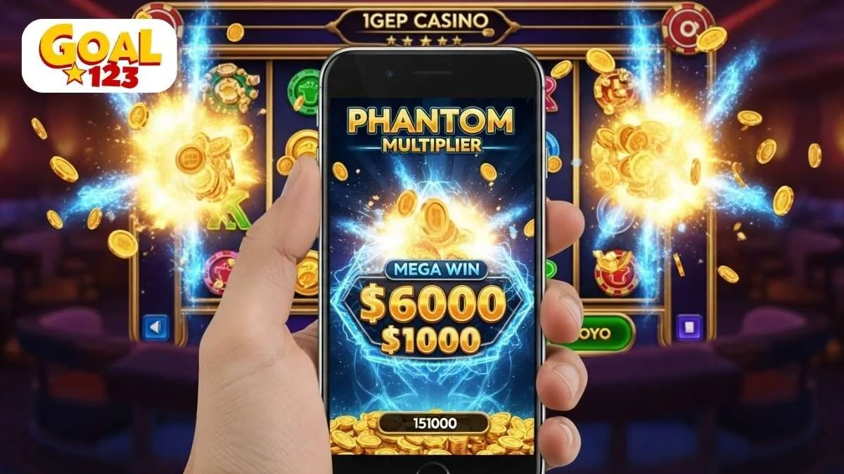 Trải nghiệm Mega Win trên Phantom Multiplier ngay trên di động. Đăng ký Goal123 và săn hũ ngay hôm nay!